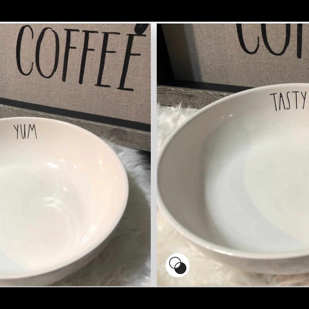 Rae Dunn pasta bowls
